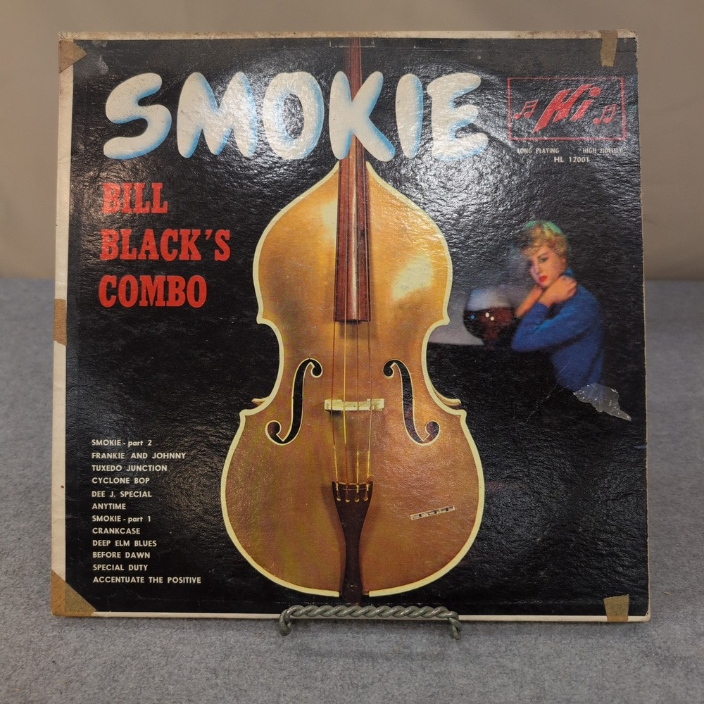 Bill Black's Combo Smokie Vinyl LP Hi Records HL 12001 Instrumental Rock Roll